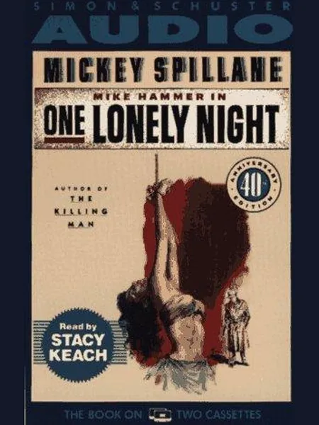 One Lonely Night, cover of another edition (the Dutton 1951 cover is not yet photographed)