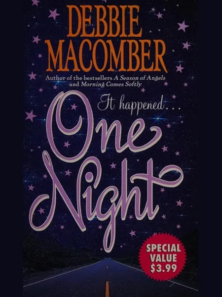 One Night first edition cover, HarperCollins 1994