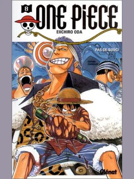 ONE PIECE 8, cover of another edition (the Tandem Library 2005 cover is not yet photographed)