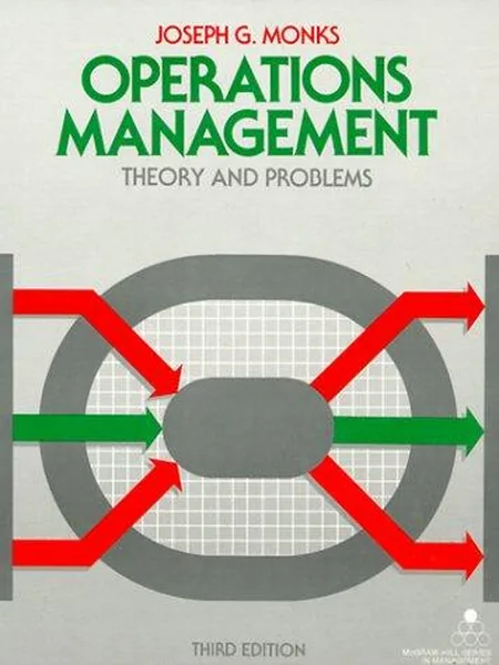 Operations Management, cover of another edition (the McGraw-Hill 1977 cover is not yet photographed)