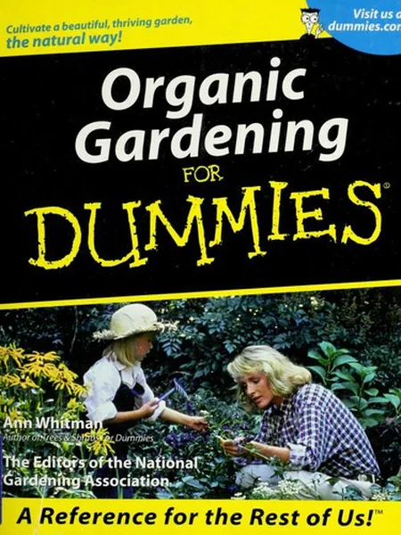 Organic Gardening for Dummies cover