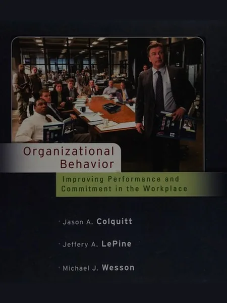 Organizational Behavior first edition cover, McGraw-Hill/Irwin 2009