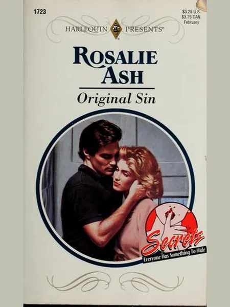 Original Sin cover, Harlequin 1995