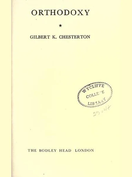 Orthodoxy cover