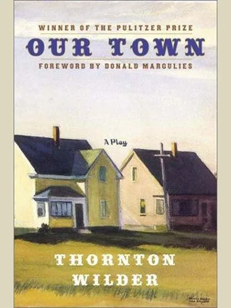 Our Town, cover of another edition (the Longmans, Green 1956 cover is not yet photographed)