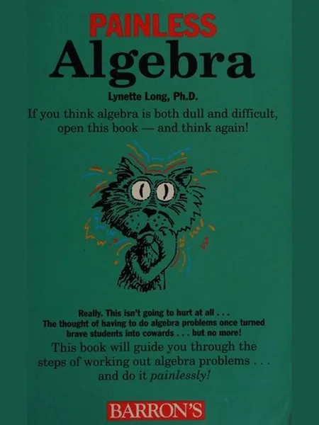 Painless Algebra cover