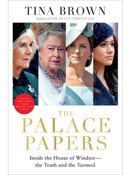 Palace Papers first edition cover, Crown 2022
