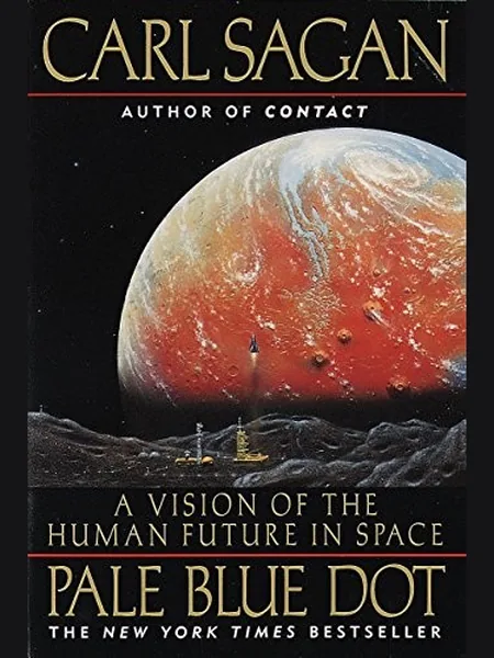 Pale Blue Dot, cover of another edition (the Headline Publishing Group 1995 cover is not yet photographed)