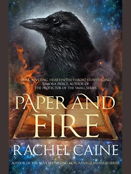 Paper and Fire first edition cover, Recorded Books 2016