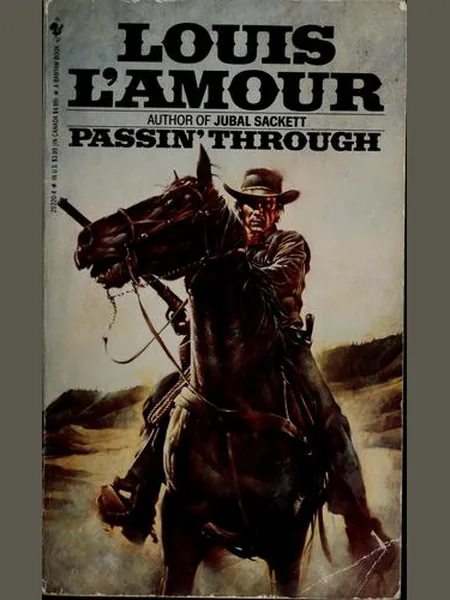 Passin' Through, cover of another edition (the Corgi 1986 cover is not yet photographed)