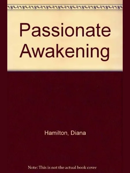 Passionate Awakening cover, Mills & Boon 1990