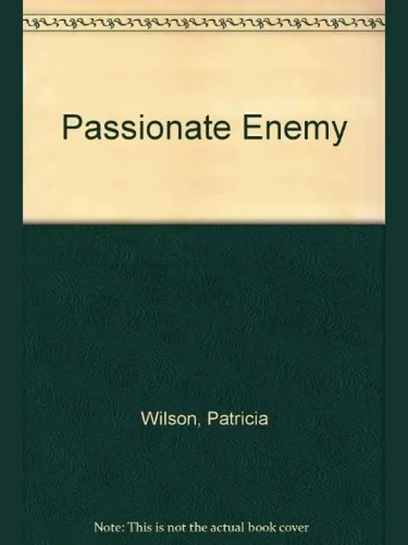 Passionate Enemy, cover of another edition (the Mills & Boon 1989 cover is not yet photographed)