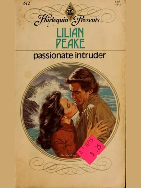 Passionate Intruder, cover of another edition (the Mills & Boon 1982 cover is not yet photographed)