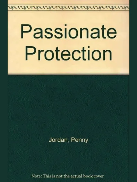 Passionate Protection cover, Mills & Boon 1983