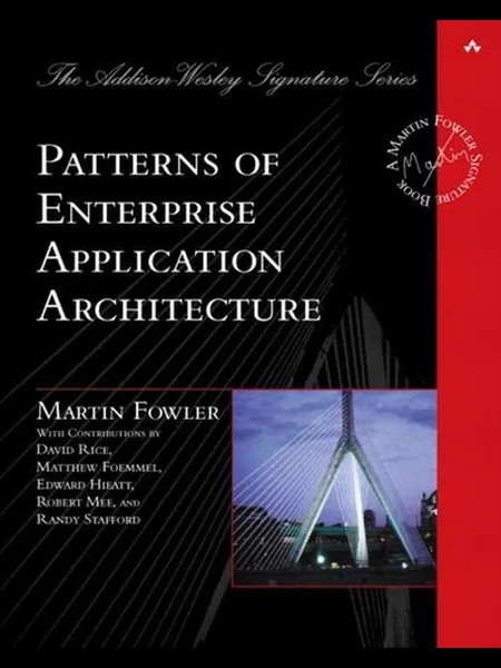 Patterns of Enterprise Application Architecture cover