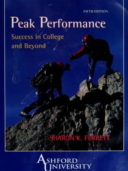 Peak Performance cover