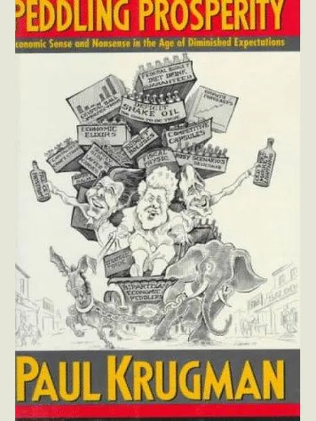 Peddling Prosperity first edition cover, Norton 1994