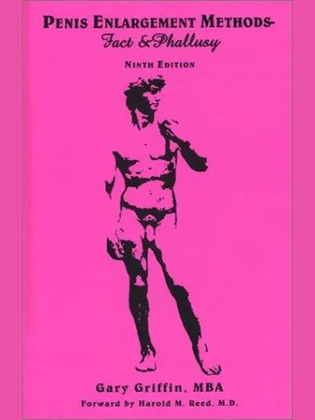 Penis Enlargement Methods-- first edition cover, Added Dimensions Pub 1991