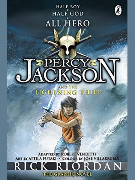 Percy Jackson and the Lightning Thief cover