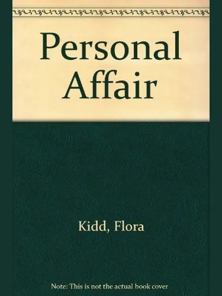 Personal Affair cover