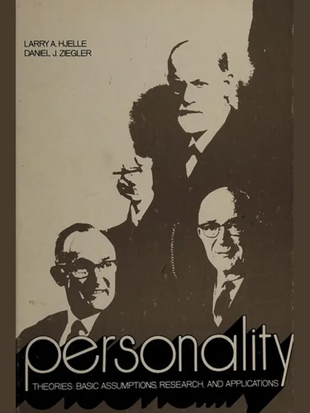 Personality Theories first edition cover, McGraw-Hill 1976