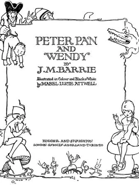 Peter Pan and Wendy cover