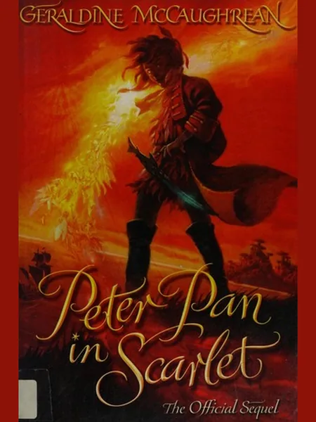 Peter Pan in Scarlet first edition cover, Galaxy Plus 2006