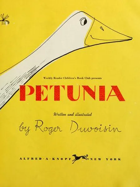 Petunia first edition cover, Knopf 1950