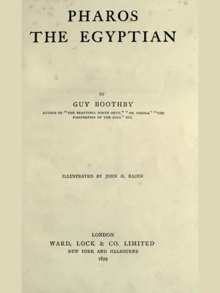 Pharos, the Egyptian cover