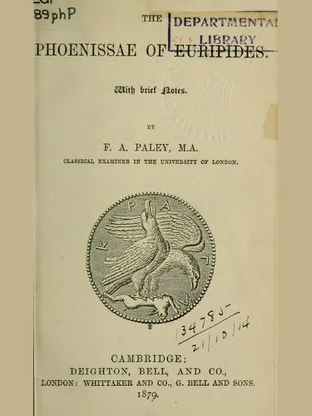 Phoenissae cover, Deighton 1879