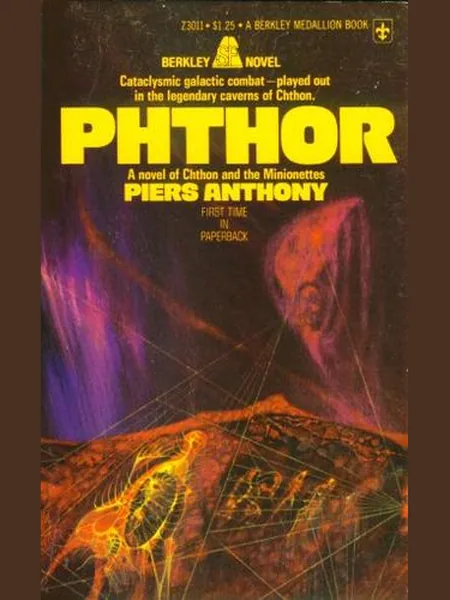 Phthor first edition cover, Berkley Publications 1975