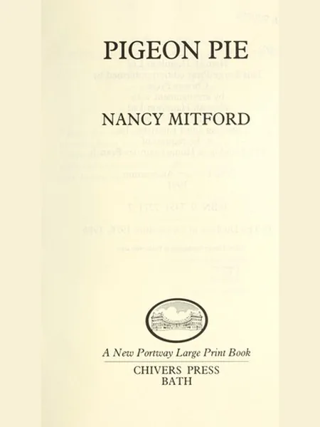 Pigeon Pie, cover of another edition (the Hamish Hamilton 1952 cover is not yet photographed)