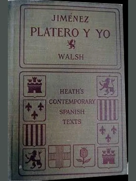 Platero and I cover