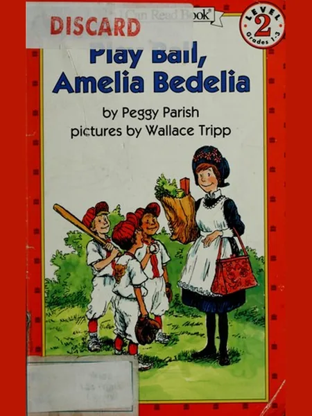 Play Ball, Amelia Bedelia cover