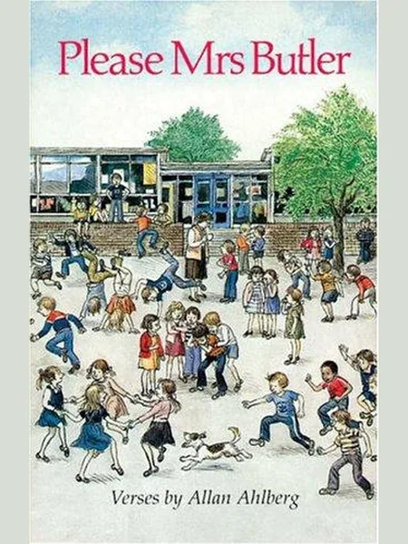 Please Mrs Butler first edition cover, Puffin 1984