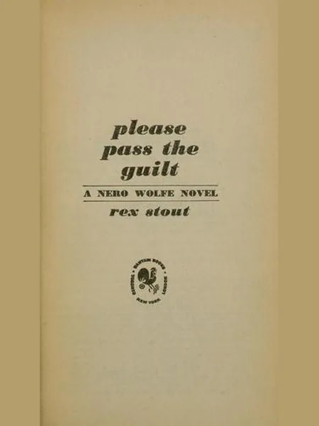 Please Pass the Guilt cover