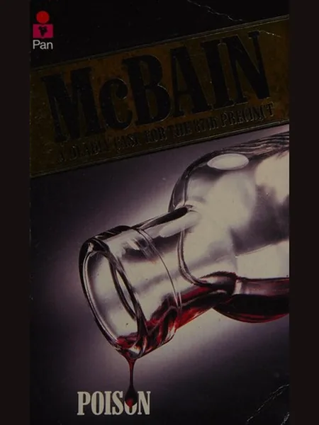 Poison first edition cover, Pan 1987