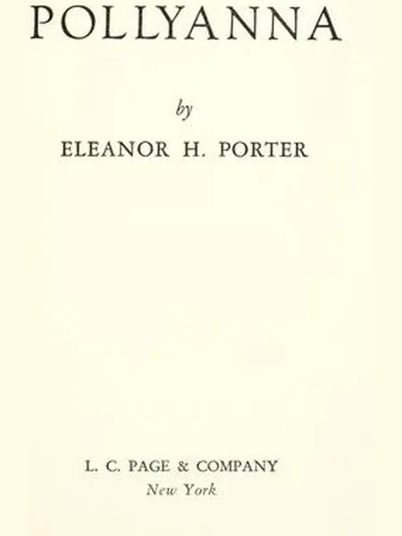 Pollyanna cover