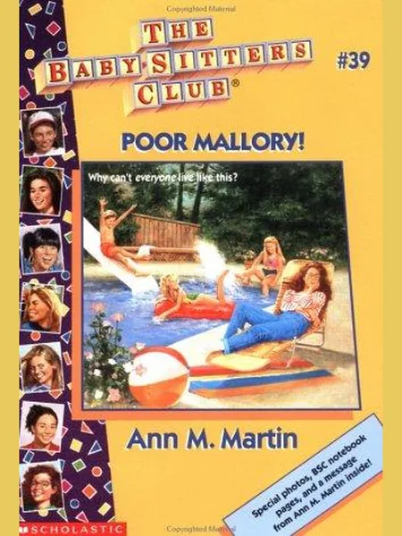 Poor Mallory!, cover of another edition (the Hippo 1993 cover is not yet photographed)