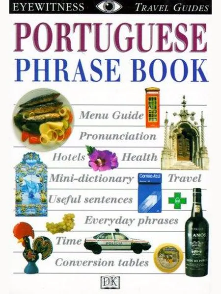 Portuguese Phrase Book cover, DK Pub 1998