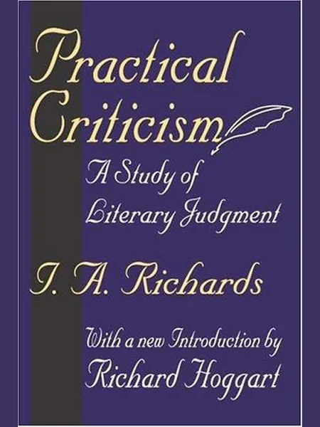 Practical Criticism cover