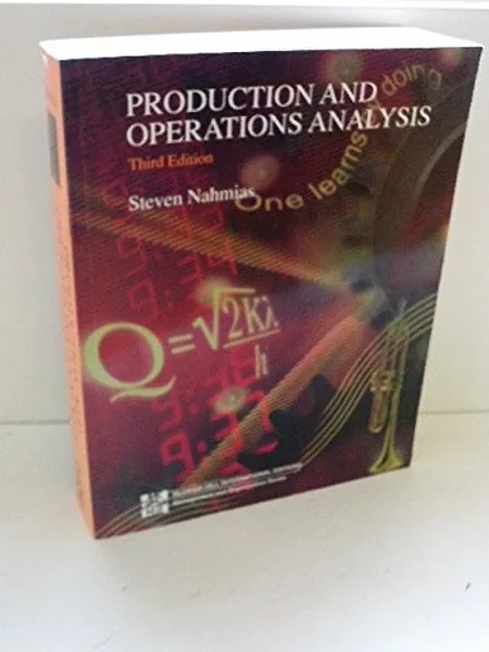 Production and Operations Analysis cover
