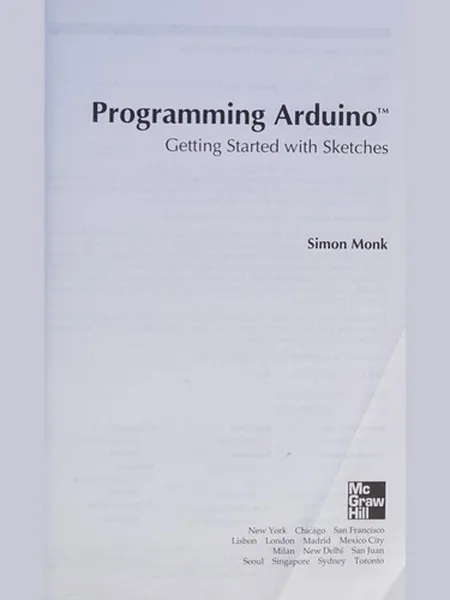 Programming Arduino cover