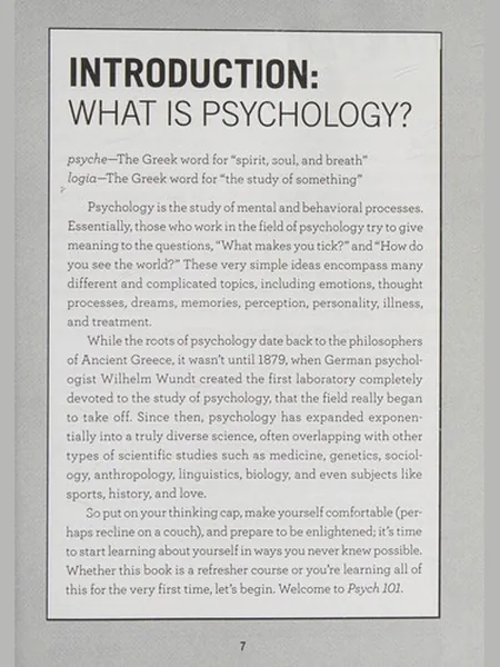 Psych 101 cover