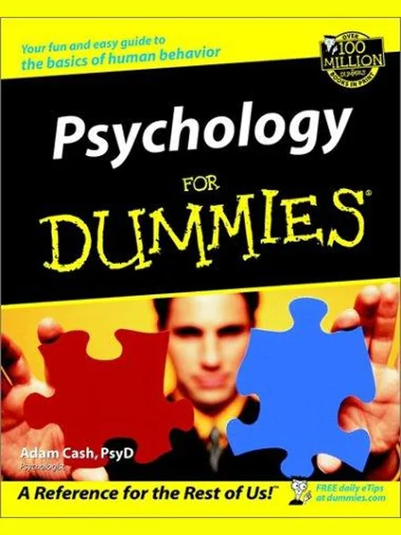 Psychology for Dummies first edition cover, Hungry Minds 2002