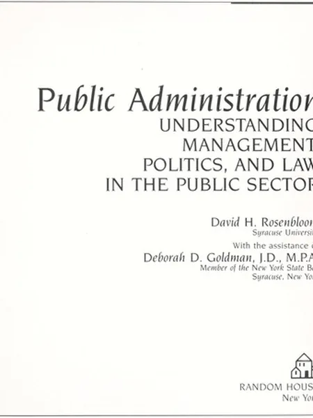 Public Administration cover