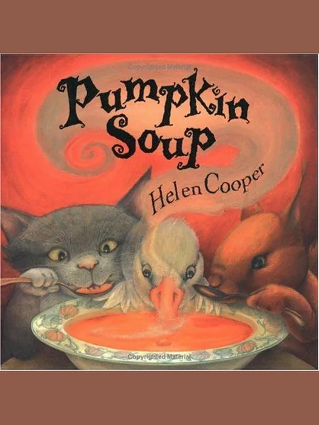 Pumpkin Soup, cover of another edition (the Doubleday 1998 cover is not yet photographed)