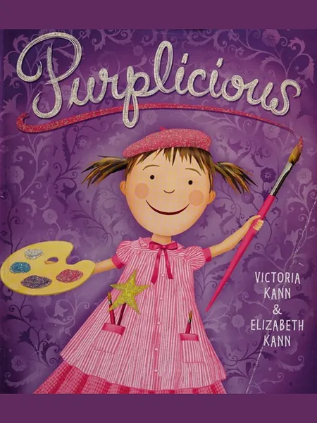Purplicious, cover of another edition (the Hodder Children's Books 2012 cover is not yet photographed)