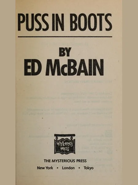 Puss in Boots cover