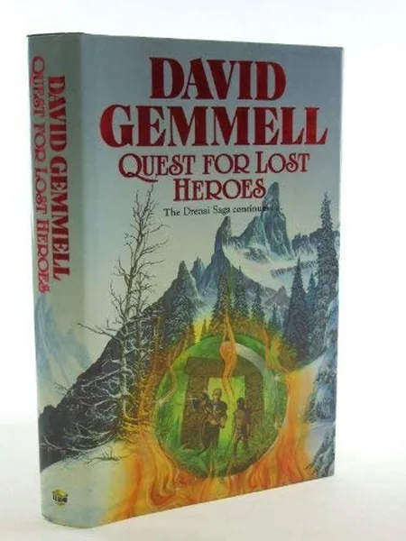 Quest for Lost Heroes first edition cover, Century 1990